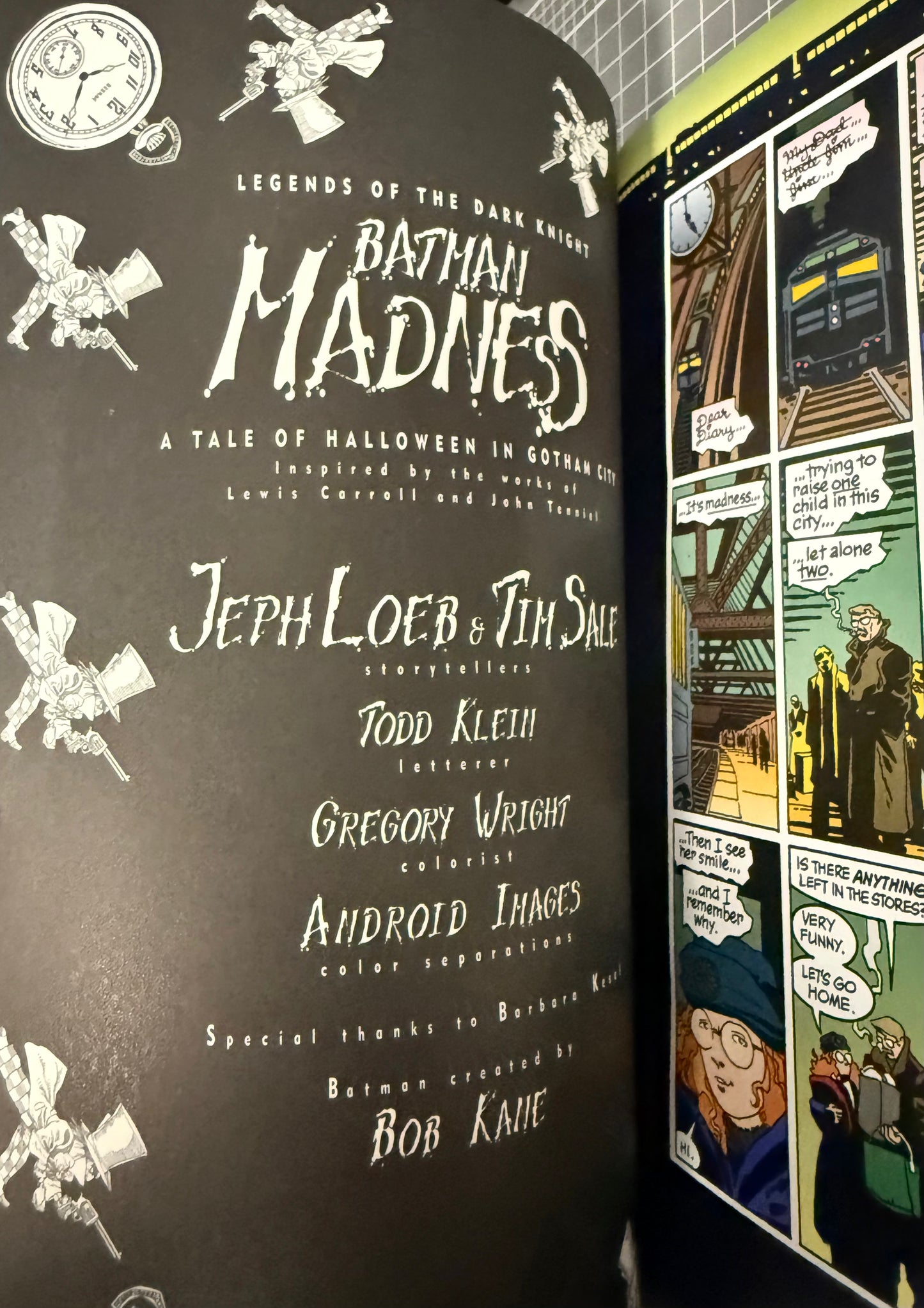 BATMAN MADNESS: A LEGENDS OF THE DARK KNIGHT HALLOWEEN SPECIAL [DC] COMIC 1994