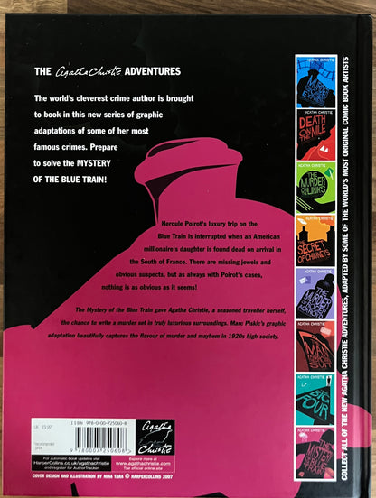 Agatha Christie: The Mystery of the Blue Train, Graphic Novel Adapted by Marc Piskic