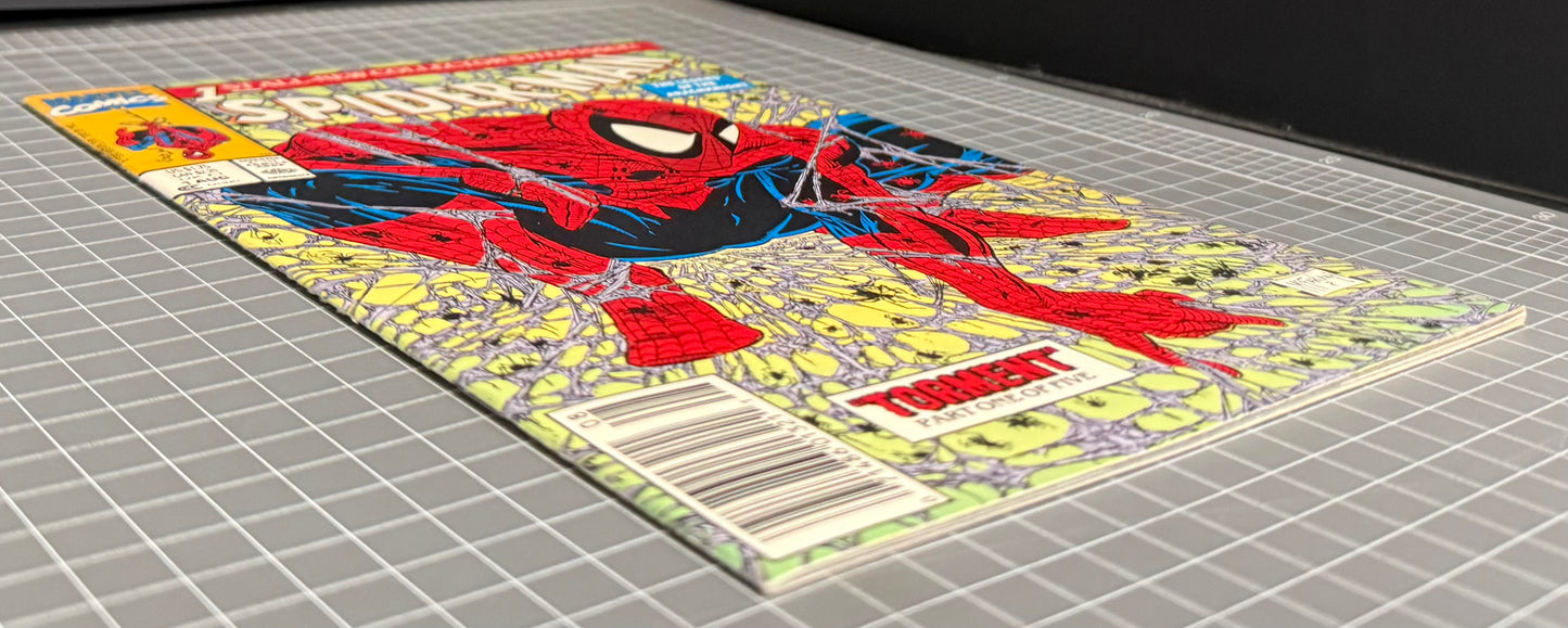 🔑 SPIDER-MAN #1 [MARVEL COMICS] DIRECT ***TODD MCFARLANE*** 1990 NM-