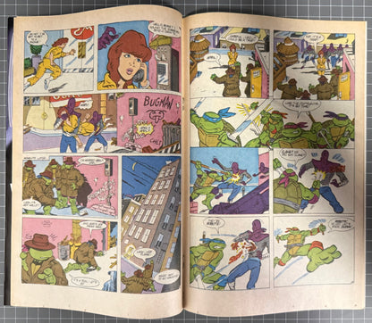 🔑 TEENAGE MUTANT NINJA TURTLES ADVENTURES #1 [ARCHIE COMICS] *1ST KRANG* 1988 VG/FN