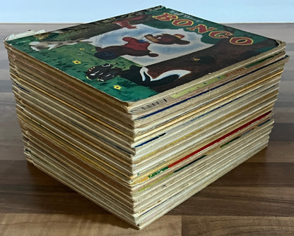 VINTAGE WALT DISNEY LITTLE GOLDEN BOOKS LOT OF 20 AUSTRALIAN HARDCOVER EDITIONS