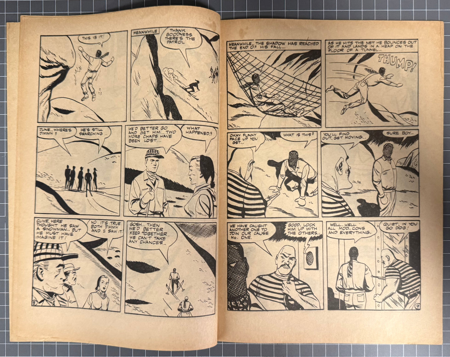 THE SHADOW #92 [TRICHO] AUSTRALIAN PRE-DECIMAL COMIC 1962