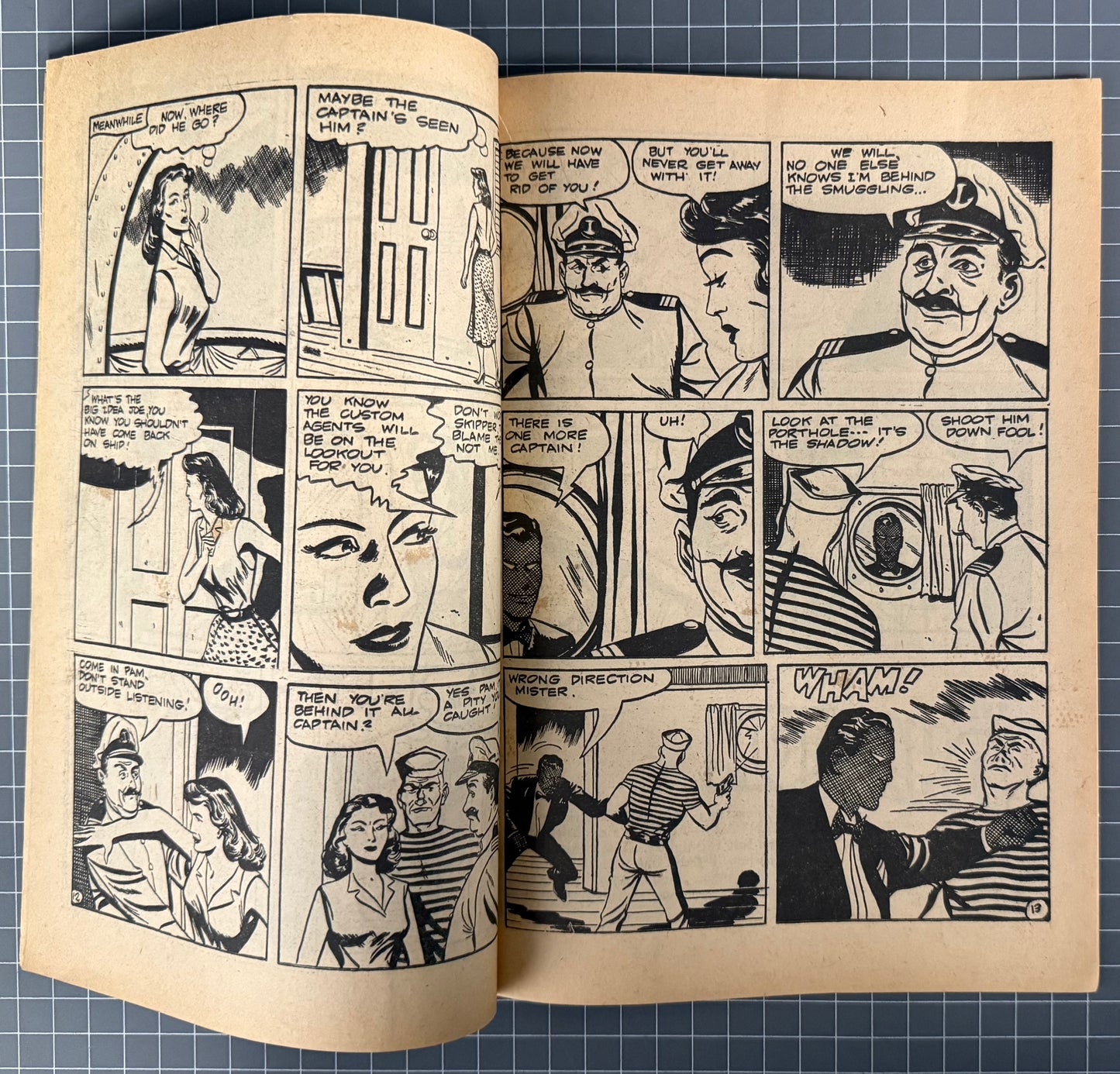 THE SHADOW #102 [TRICHO] AUSTRALIAN PRE-DECIMAL COMIC 1963