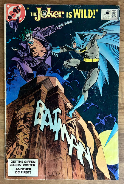 🔑 BATMAN #366 [DC COMICS] DIRECT 1983 VG