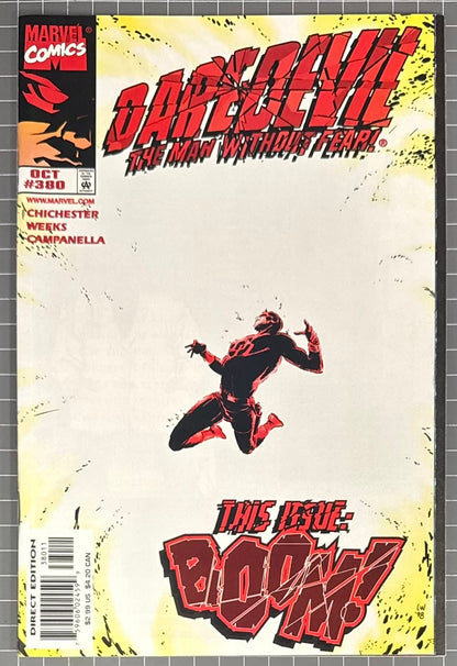 DAREDEVIL #380 [MARVEL COMICS] DIRECT 1998 NM