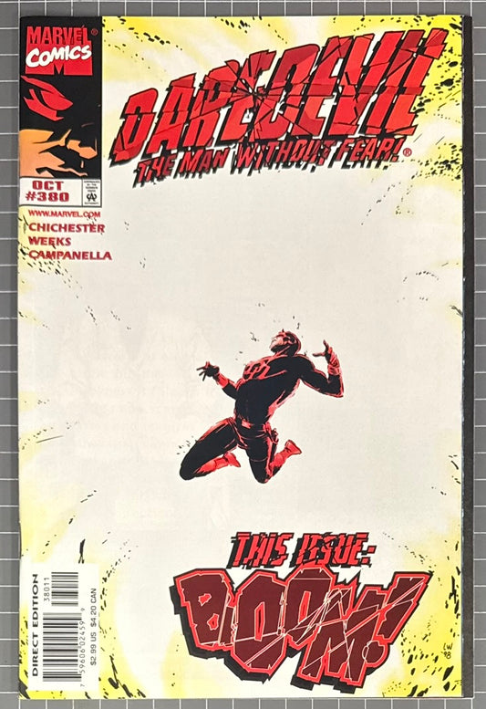DAREDEVIL #380 [MARVEL COMICS] DIRECT 1998 NM
