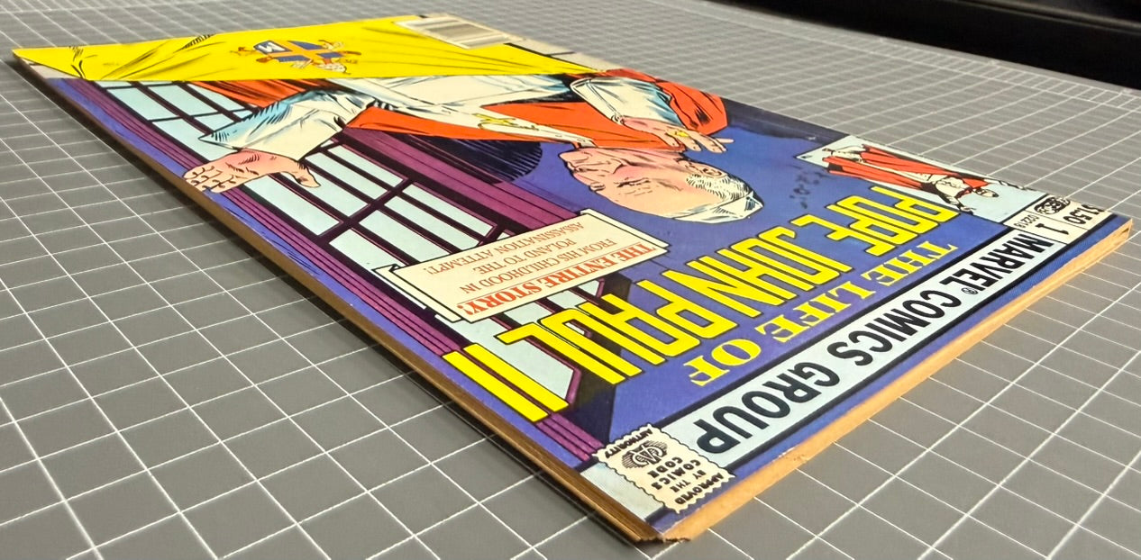 THE LIFE OF POPE JOHN PAUL II #1 [MARVEL COMICS] 1982 VG/FN