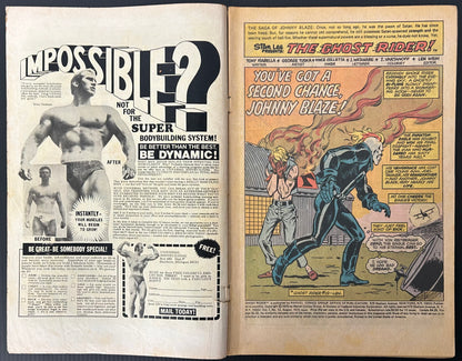 GHOST RIDER #13 [MARVEL COMICS] DIRECT 1975 GD