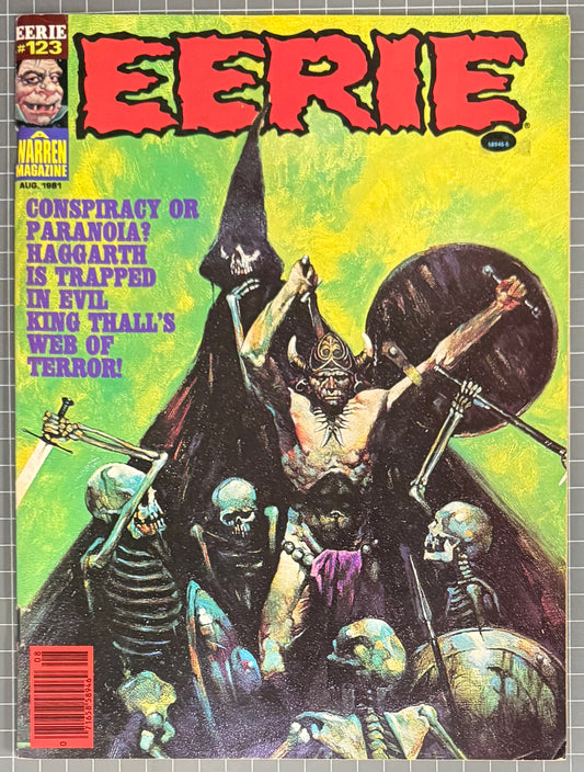 EERIE #123 [WARREN] HORROR COMIC MAGAZINE 1981 VF-