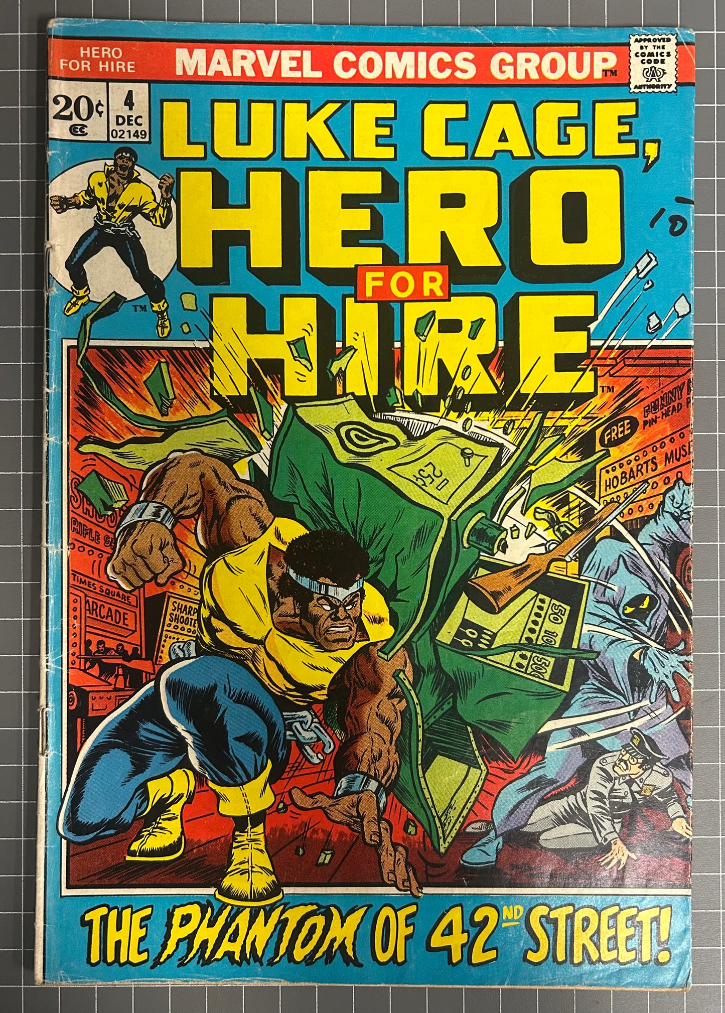 HERO FOR HIRE #4 [MARVEL COMICS] DIRECT 1972