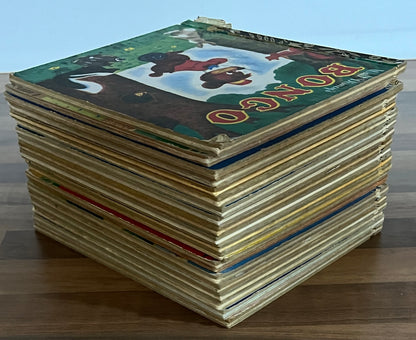 VINTAGE WALT DISNEY LITTLE GOLDEN BOOKS LOT OF 20 AUSTRALIAN HARDCOVER EDITIONS