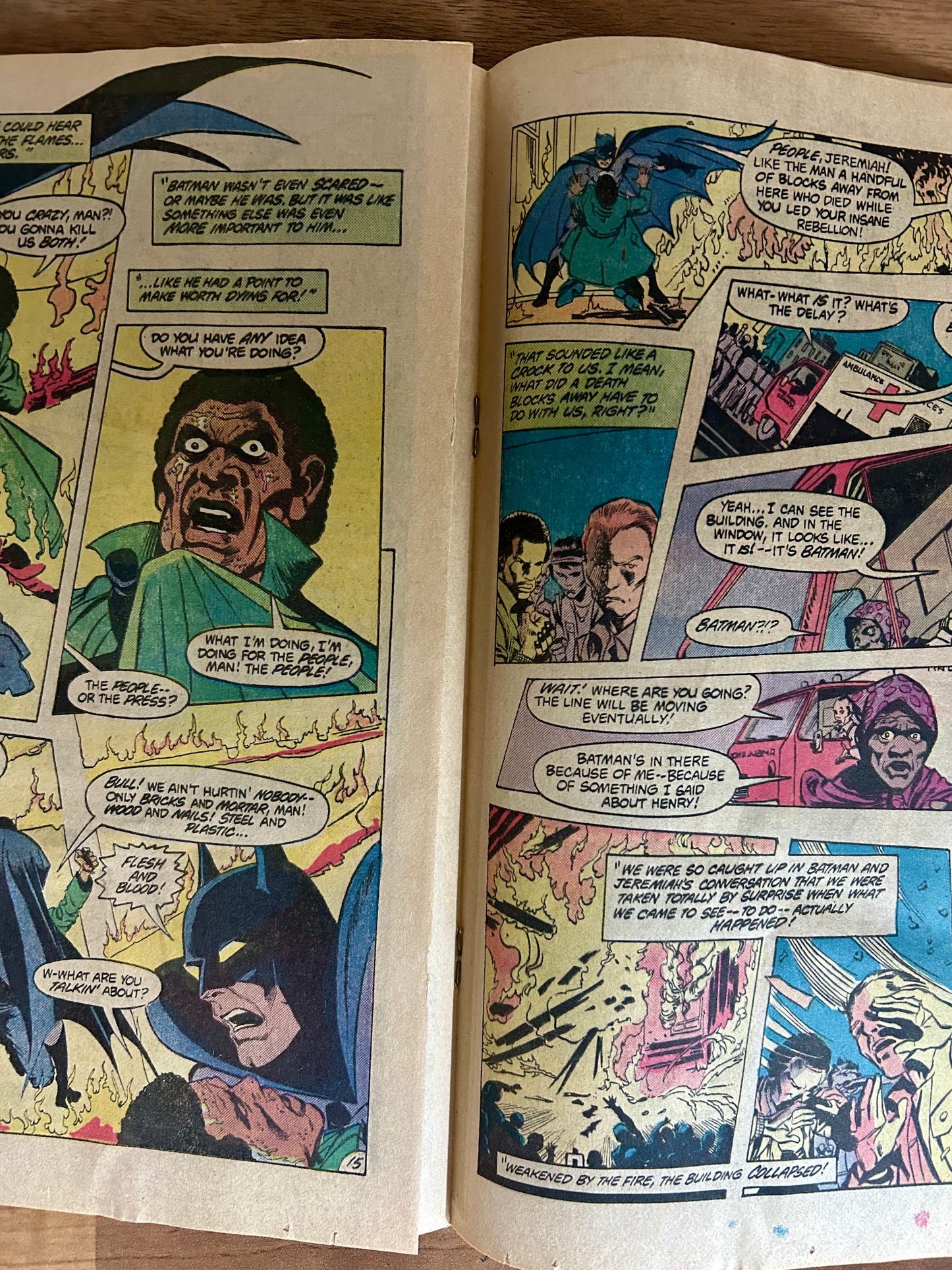 BATMAN #347 [DC COMICS] DIRECT 1982 GD+