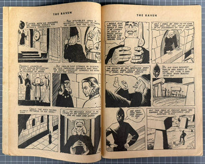 THE RAVEN #6 [YOUNG'S MERCHANDISING CO.] AUSTRALIAN *PAUL WHEELAHAN* COMIC 1962