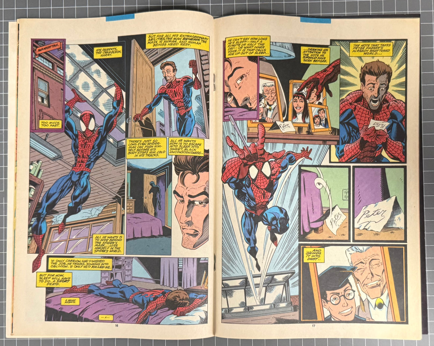 🔑 THE AMAZING SPIDER-MAN #392 [MARVEL COMICS] DIRECT 1994 VG/FN
