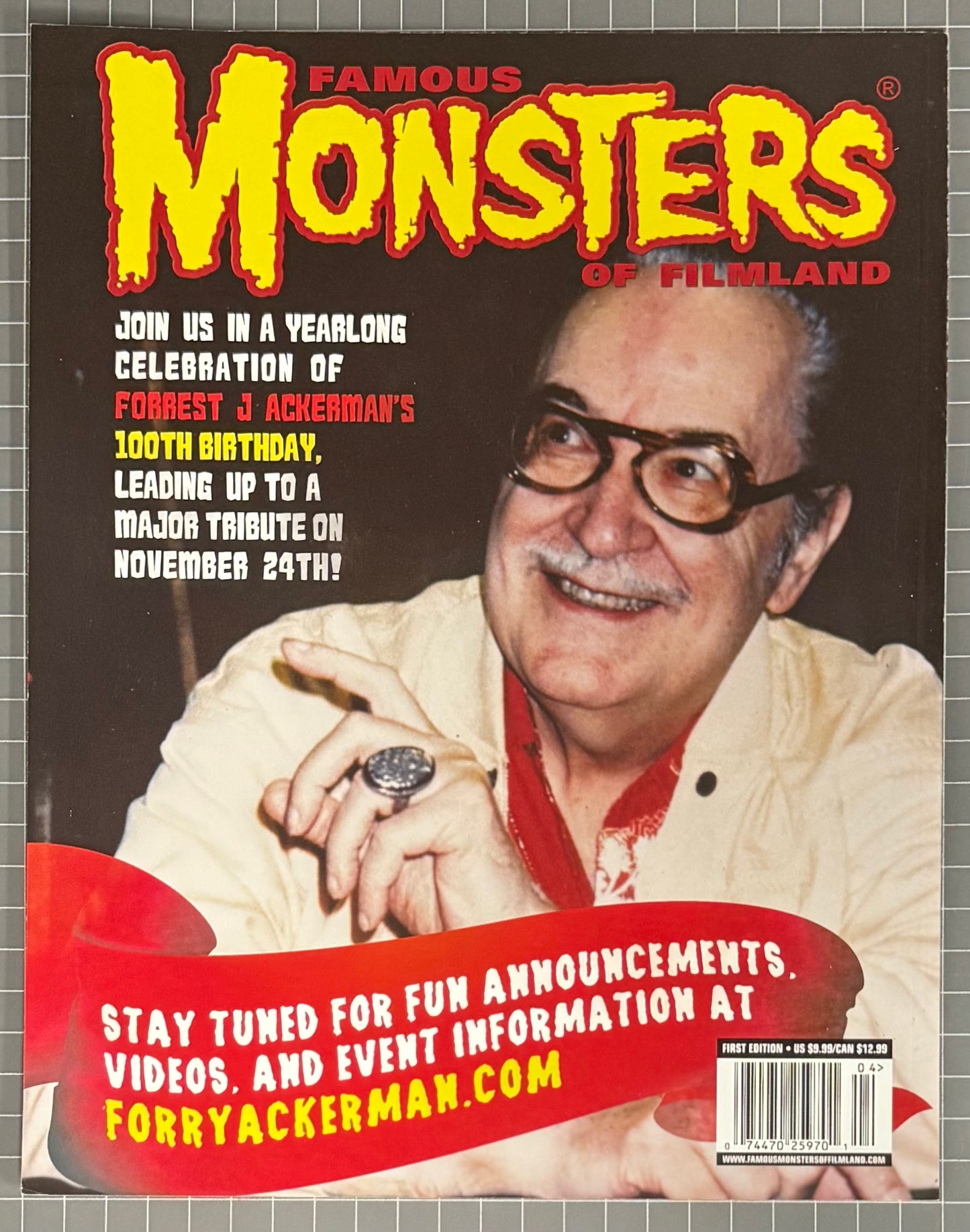 FAMOUS MONSTERS OF FILMLAND #284 [WARREN] HORROR MAGAZINE 2016 NM-