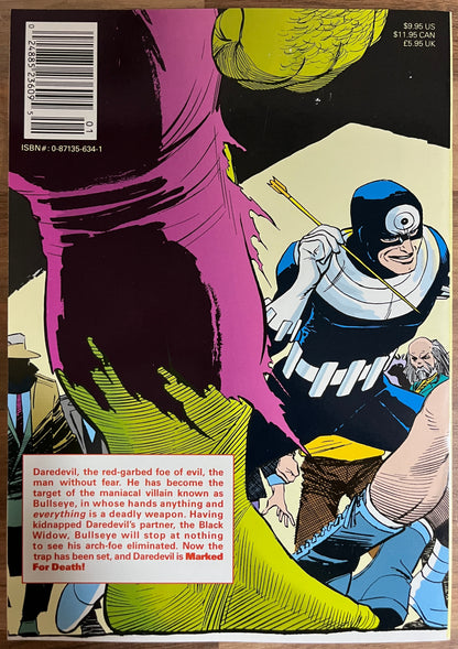 Daredevil: Marked for Death  Graphic Novel by Roger McKenzie, Frank Miller March 1990