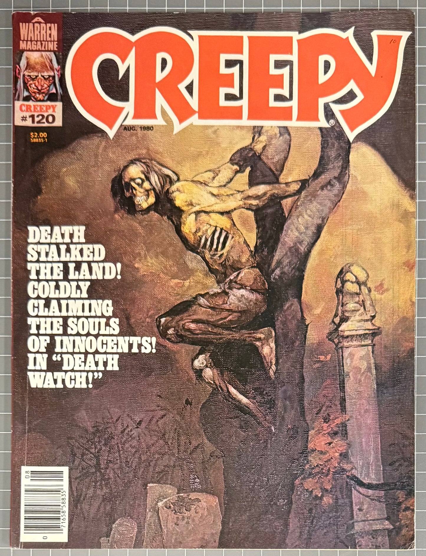 CREEPY #120 [WARREN] HORROR COMIC MAGAZINE 1980 VF-
