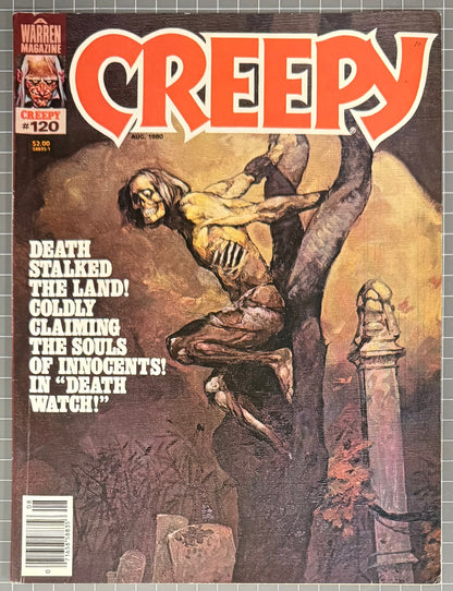 CREEPY #120 [WARREN] HORROR COMIC MAGAZINE 1980 VF-