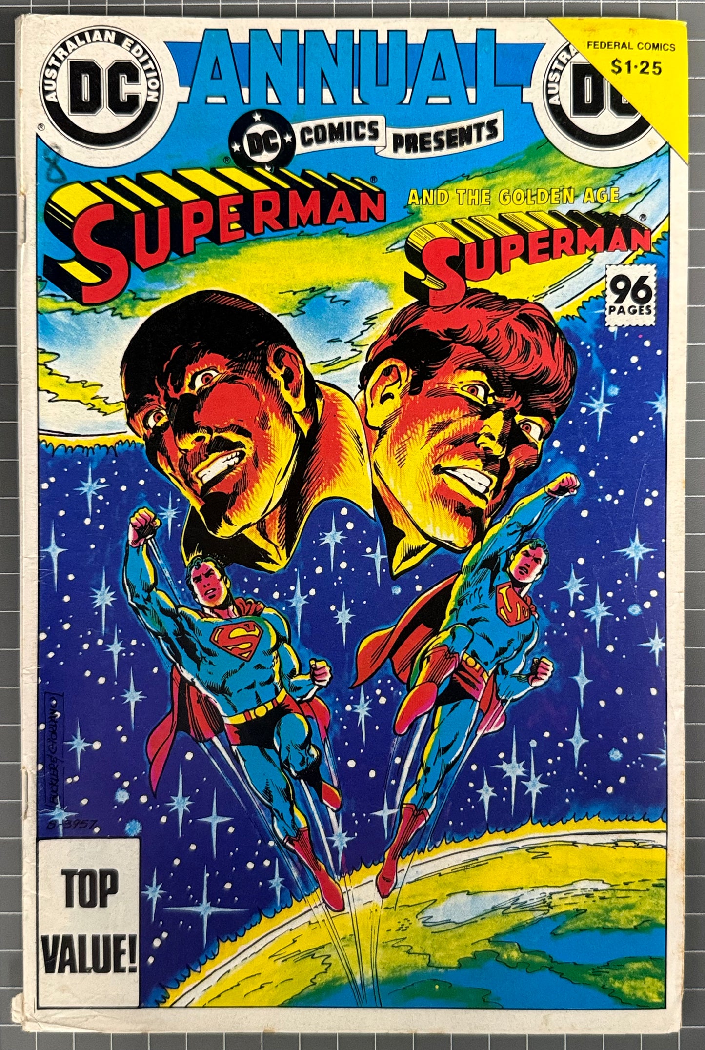 DC COMICS PRESENTS SUPERMAN AND THE GOLDEN AGE SUPERMAN ANNUAL [FEDERAL] 1985