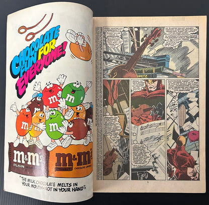 DAREDEVIL #249 [MARVEL COMICS] DIRECT 1987 FN