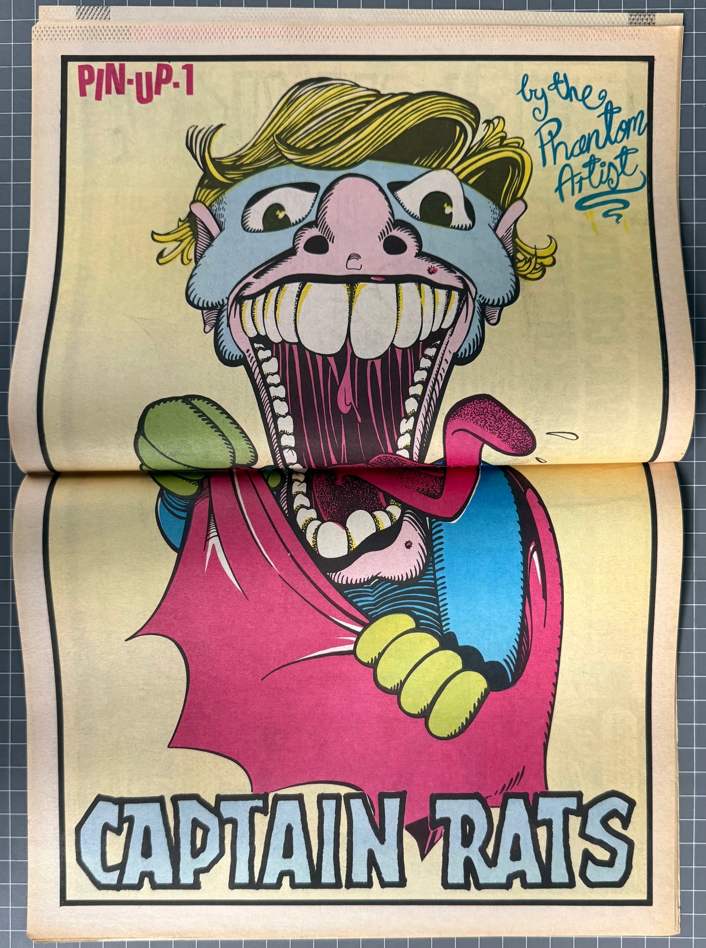 THE GREATEST SUPER HERO #2 + POSTER [LIMITLESS R RAE PRODUCTIONS] AUSTRALIAN COMIC 1982