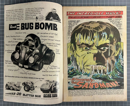 THE INCREDIBLE HULK #138 [MARVEL COMICS] DIRECT 1971