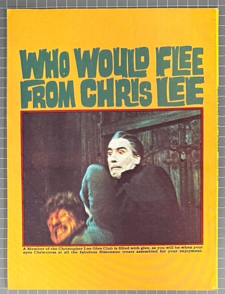 FAMOUS MONSTERS OF FILMLAND #128 [WARREN] HORROR MAGAZINE 1976 FN/VF
