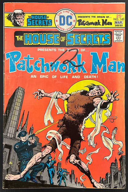 HOUSE OF SECRETS #140 [DC] COMIC 1976 VG-