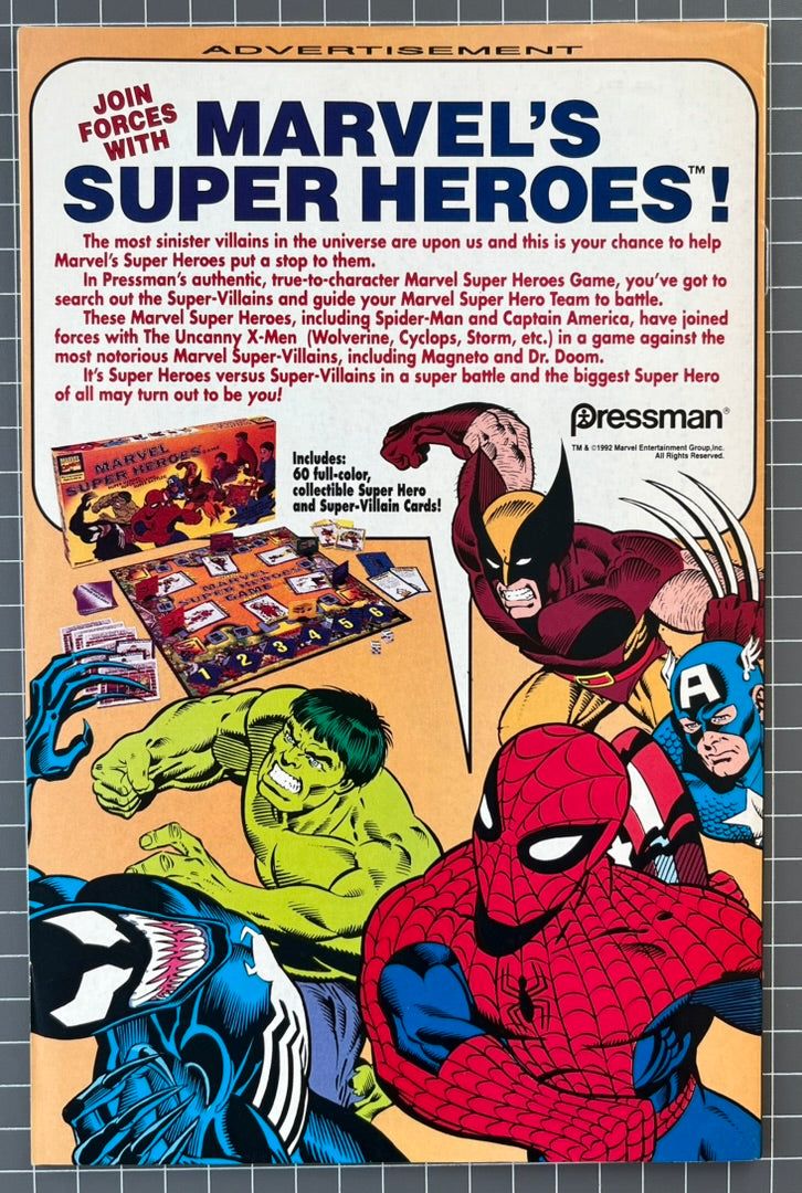 THE AMAZING SPIDER-MAN #368 [MARVEL COMICS] *PART 1 SPIDER-SLAYERS* 1992 VF+