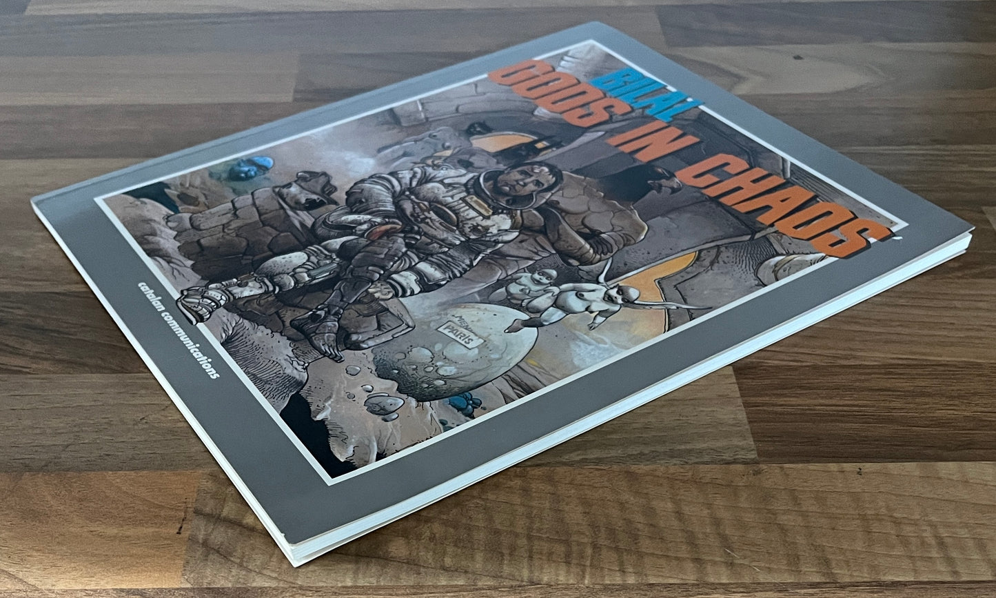 GODS IN CHAOS (Vol. 1 The Nikopol Trilogy) by Enki Bilal 1987 First Print, Catalan Communications