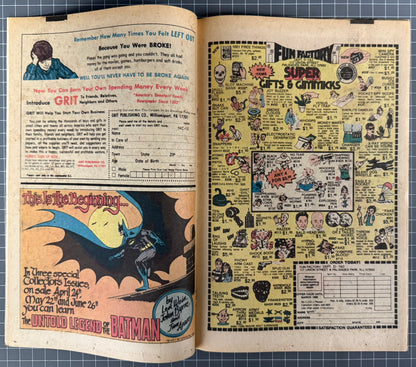 🔑 BATMAN #323 [DC COMICS] NEWSSTAND *2ND APPEARANCE TIM FOX* 1980 FN+