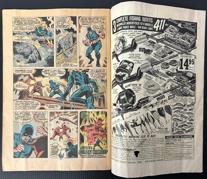 GHOST RIDER #7 [MARVEL COMICS] DIRECT 1974 GD/VG