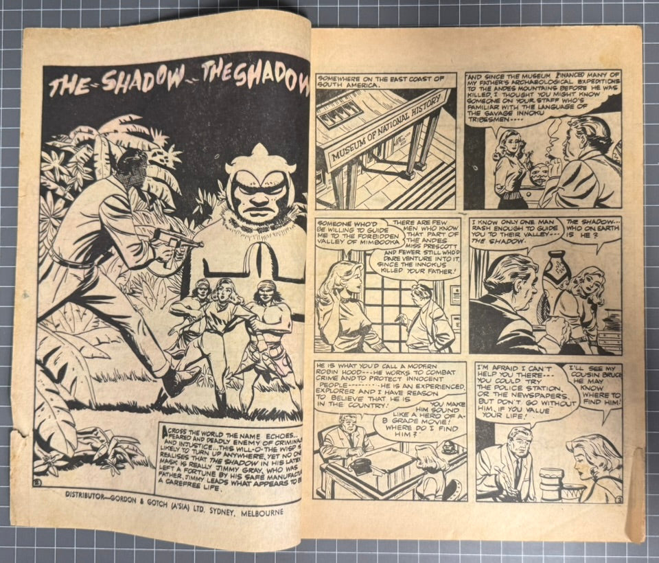 THE SHADOW #107 [TRICHO] AUSTRALIAN PRE-DECIMAL COMIC 1963