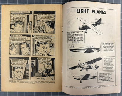 THE ADVENTURES OF BIGGLES #12 [ACTION COMICS] AUSTRALIAN *RARE* PRE-DECIMAL 1954