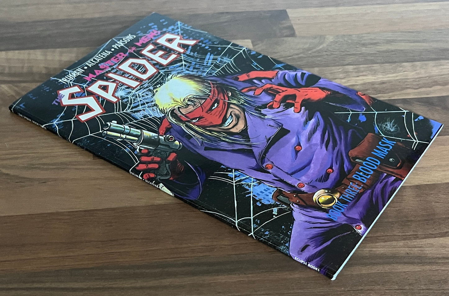 Master of Men: The Spider TPB Graphic Novels #1-3 - 1991 Eclipse Books