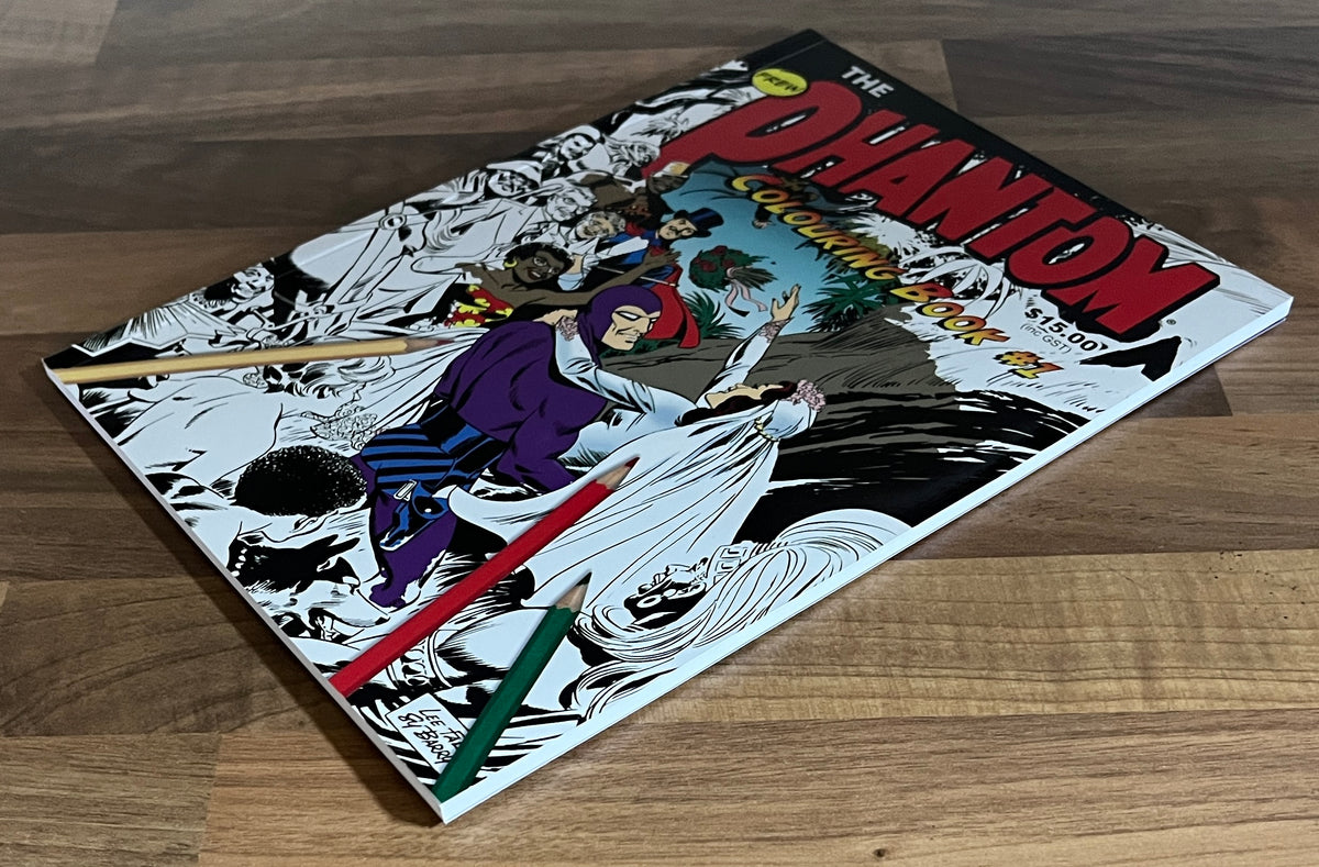 THE PHANTOM COLOURING BOOK NO 1 [FREW] 2017 BRAND NEW