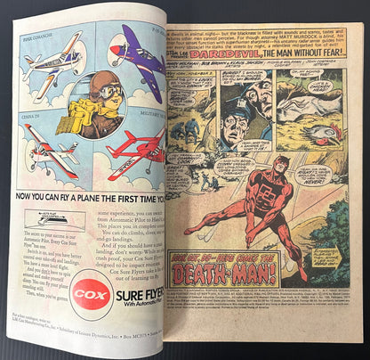 DAREDEVIL #130 [MARVEL COMICS] DIRECT 1976 FN/VF