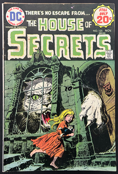 HOUSE OF SECRETS #125 [DC] COMIC 1974 VG-