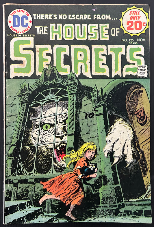 HOUSE OF SECRETS #125 [DC] COMIC 1974 VG-
