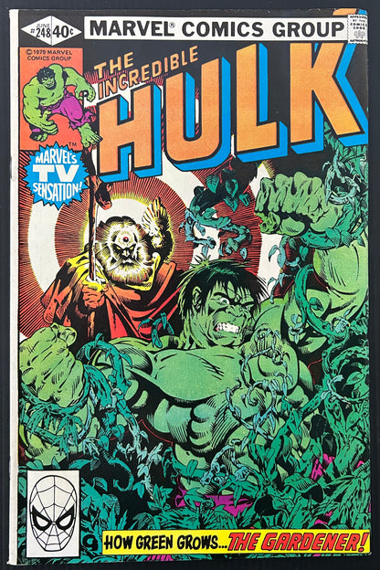 THE INCREDIBLE HULK #248 [MARVEL COMICS] DIRECT 1980 FN+