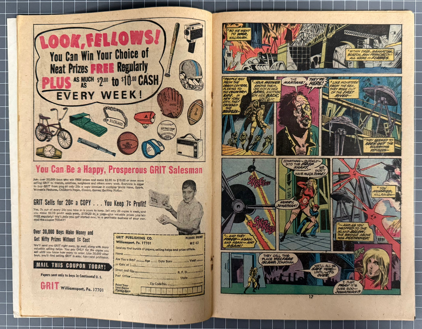 🔑 AMAZING ADVENTURES #18 [MARVEL COMICS] *1ST APP. KILLRAVEN* 1973 VG-