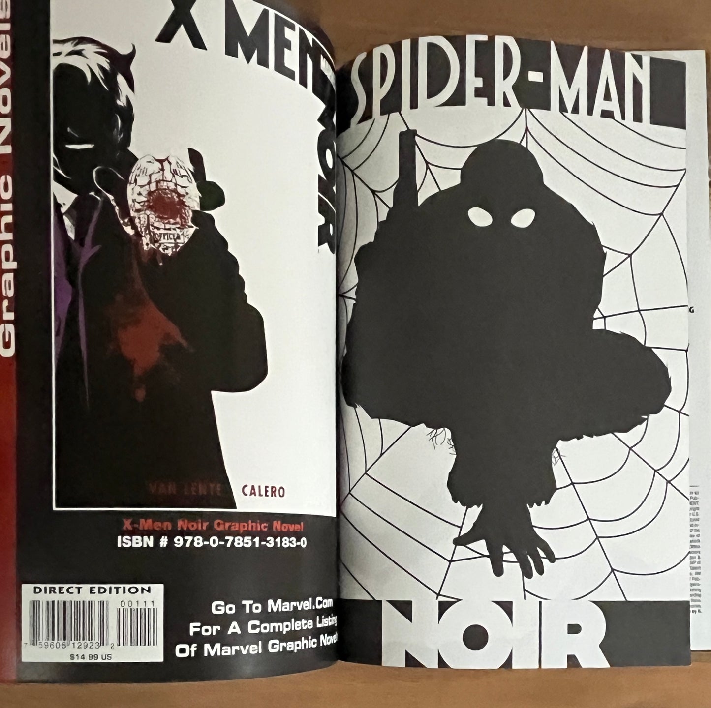 Spider-Man Noir By David Hine & Fabrice Sapolsky Graphic Novel