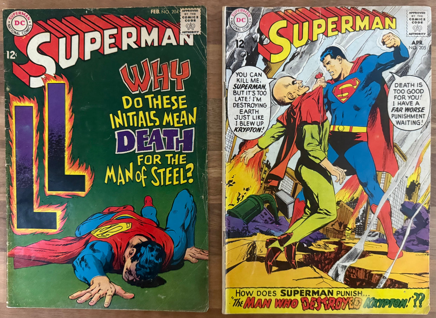 SUPERMAN #179-#255 [DC] NON SEQUENTIAL LOT 20 COMICS SILVER/BRONZE AGE BUNDLE