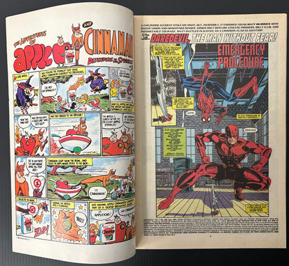 DAREDEVIL #306 [MARVEL COMICS] DIRECT 1992 FN