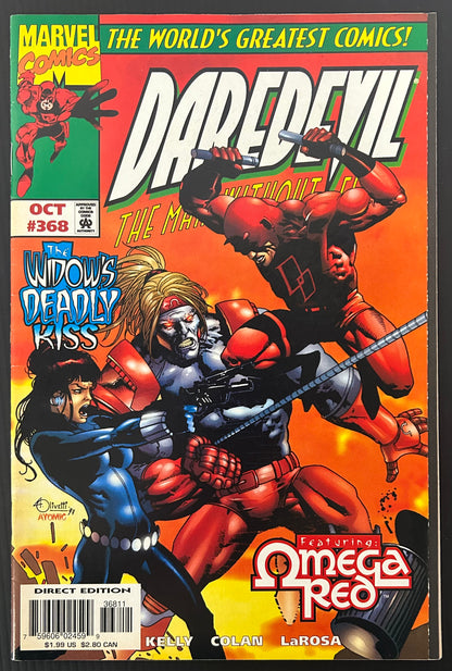 DAREDEVIL #368 [MARVEL COMICS] DIRECT 1997 VF-