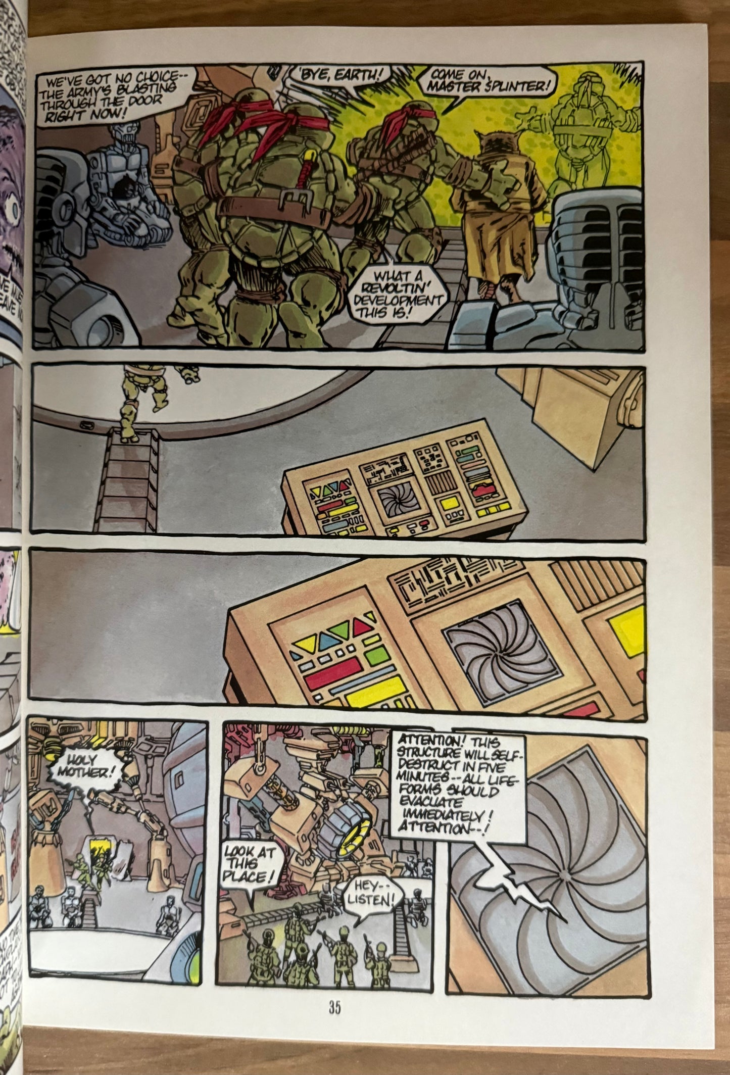 TEENAGE MUTANT NINJA TURTLES #1, 2, 3, 4 SET FIRST GRAPHIC NOVEL EASTMAN LAIRD 1988/89