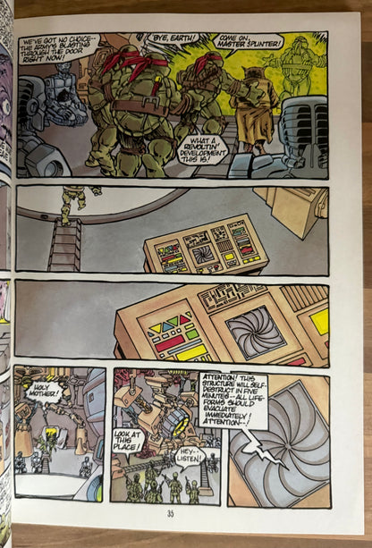 TEENAGE MUTANT NINJA TURTLES #1, 2, 3, 4 SET FIRST GRAPHIC NOVEL EASTMAN LAIRD 1988/89