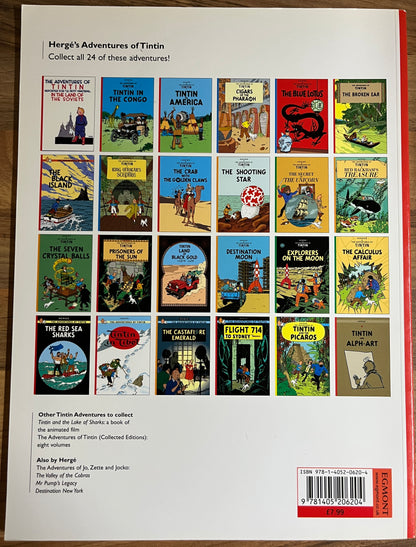 Adventures of Tintin: The Crab with the Golden Claws by Herge (Egmont, Ed. 2011)