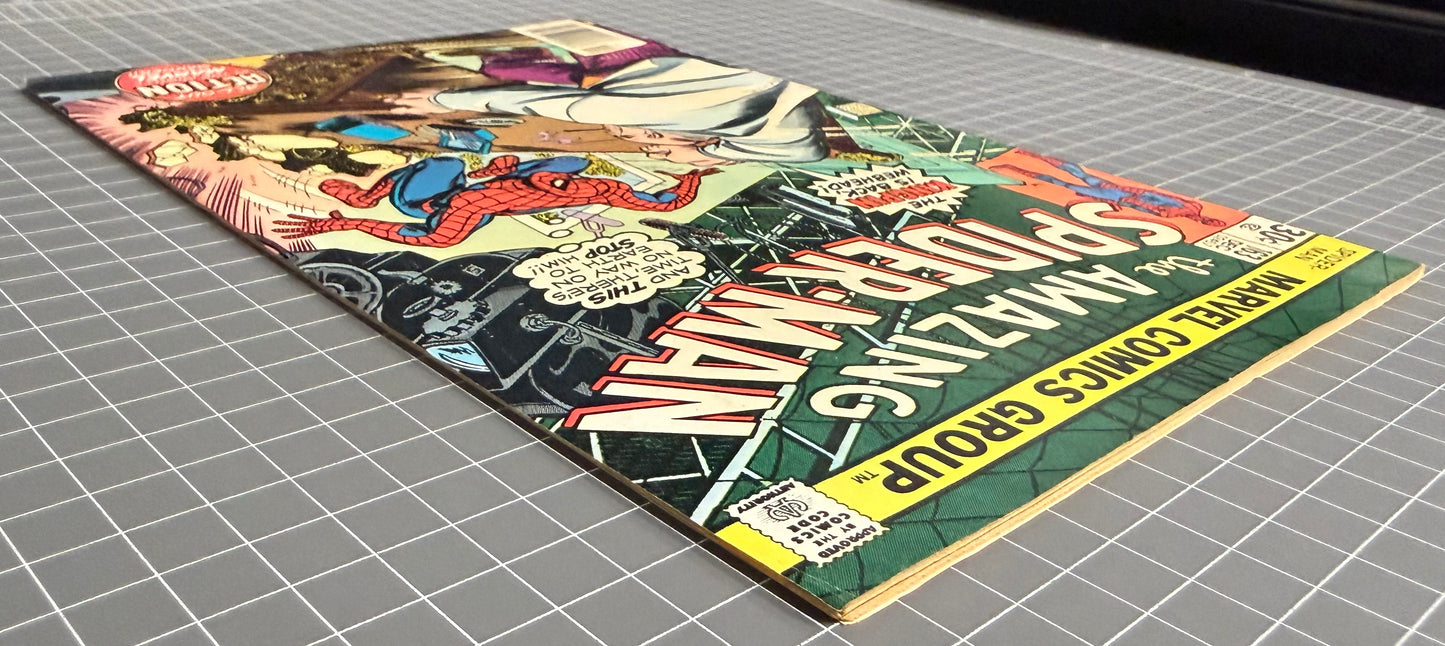 THE AMAZING SPIDER-MAN #163 [MARVEL COMICS] *JOHN ROMITA COVER* 1976 FN+