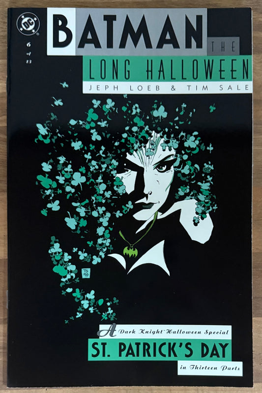 🔑 BATMAN: THE LONG HALLOWEEN #6 [DC COMICS] *1ST APP. SOFIA FALCONE* 1997 NM-